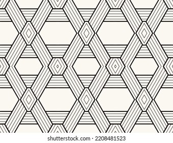 Geometric Japanese seamless pattern 
Patterns, backgrounds and wallpapers for your design. Textile ornament. vector illustration