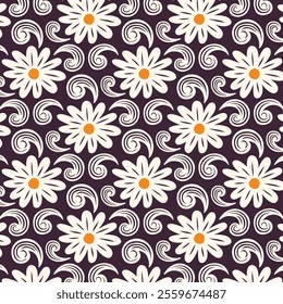 Geometric jasmine pattern backgrounds shape repetition.