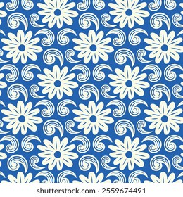 Geometric jasmine pattern backgrounds shape repetition.