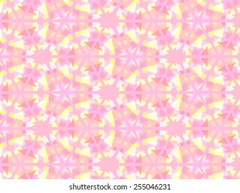 Geometric kaleidoscope background