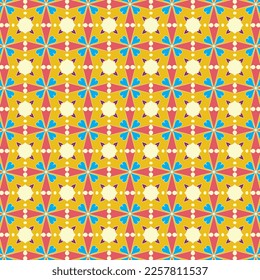  Geometric KDP Pattern Coloring pages  