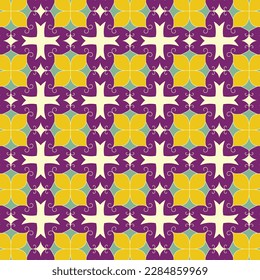 Geometric KDP Pattern Coloring pages