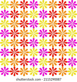 Geometrisches Kilim-Kat-Muster mit Grunge-Textur.Nahtlose farbige Muster für Textilien, Keramikfliesen und Design
