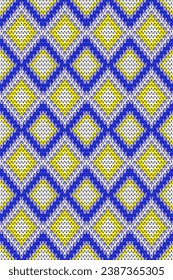 Patrón sin soldadura de punto geométrico.  Diseño para tela, azulejos, bordado, papel pintado y fondo