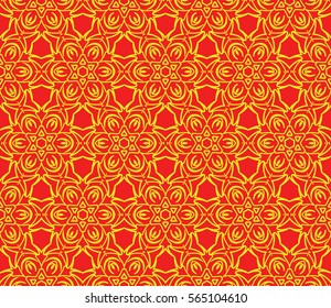 geometric Lace seamless pattern. floral ornament. Creative Vector illustration. for design invitation, background, wallpaper geometric Lace seamless pattern. floral ornament. Creative Vector illustration. for design invitation, background, wallpaper