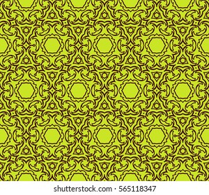 geometric Lace seamless pattern. floral ornament. Creative Vector illustration. for design invitation, background, wallpaper