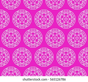 geometric Lace seamless pattern. floral ornament. Creative Vector illustration. for design invitation, background, wallpaper