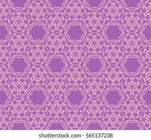 geometric Lace seamless pattern. floral ornament. Creative Vector illustration. for design invitation, background, wallpaper