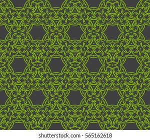 geometric Lace seamless pattern. floral ornament. Creative Vector illustration. for design invitation, background, wallpaper
