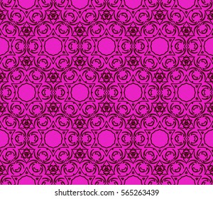 geometric Lace seamless pattern. floral ornament. Creative Vector illustration. for design invitation, background, wallpaper
