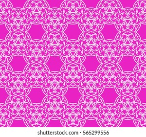 geometric Lace seamless pattern. floral ornament. Creative Vector illustration. for design invitation, background, wallpaper