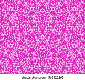 geometric Lace seamless pattern. floral ornament. Creative Vector illustration. for design invitation, background, wallpaper