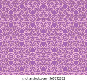 geometric Lace seamless pattern. floral ornament. Creative Vector illustration. for design invitation, background, wallpaper