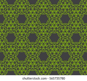 geometric Lace seamless pattern. floral ornament. Creative Vector illustration. for design invitation, background, wallpaper