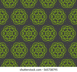 geometric Lace seamless pattern. floral ornament. Creative Vector illustration. for design invitation, background, wallpaper