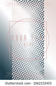 Geometric layout corporate style.  A4 brochure title sheet. Can be used for poster, brochure, magazine, card, book, flyer, banner, anniversary. Trendy corporate style.
