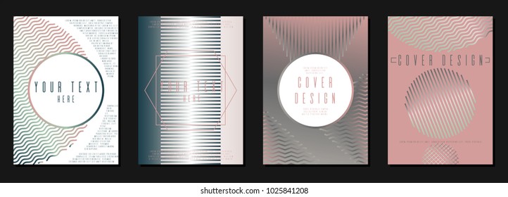 Geometric layout corporate style.  Text frame surface. Can be used for poster, brochure, magazine, card, book, flyer, banner, anniversary. Trendy corporate style.
