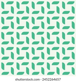 Geometric Leaf Pattern, abstract organic background floral pattern. Great for mobile app, web, print etc.
