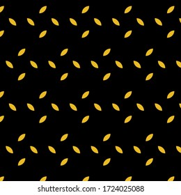 geometric Leaves Pattern. Endless Background. eps-10.