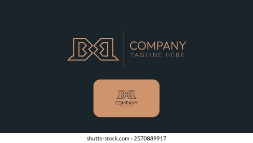 Geometric Letter B Logo, Modern Branding B,B Logo, Stylish Business Monogram Design, This logo features a monogram-style design, combining two stylized letter "B"s into a symmetrical, angular pattern.