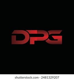 Geometric Letter DPG Creative Business Modern Design Logo