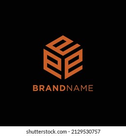 GEOMETRIC LETTER E HEXAGON LOGO DESIGN COMPANY