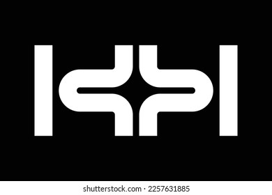 Logo de la letra geométrica K K