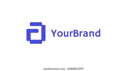 geometric letter A logo. Letter A logo. Logo modern and simple
