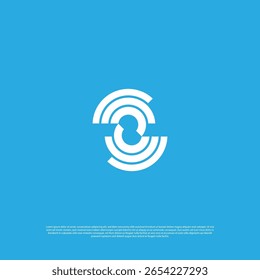 Letra geométrica N seta tecnologia logotipo vetor modelo de design