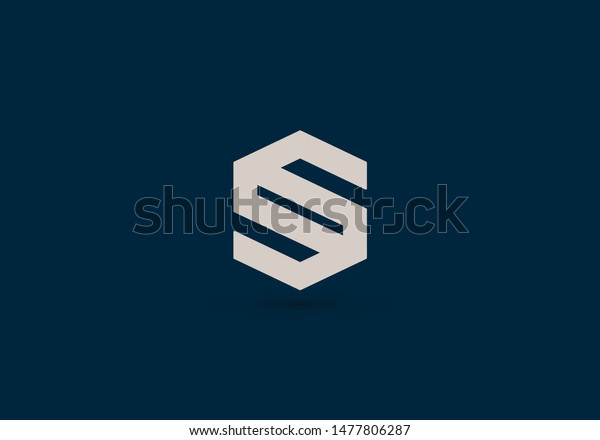 Geometric Letter S Architecture Vector Logo Stock Vector (Royalty Free ...