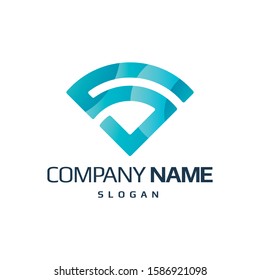 geometric letter s logo design