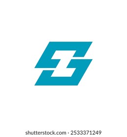 Geometric Letter Z Logo design vector template