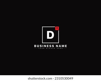 Geometric Letters Td, Ti, Tb, Tl, Ts Logo Icon For Business