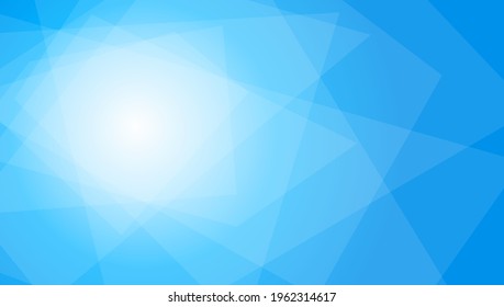 Fondo abstracto geométrico azul claro. Plantilla de patrón vectorial para presentación, volante, página web.