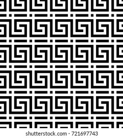 Geometric line. Abstract seamless pattern with Greek antique motif. Abstract background vector eps10.
