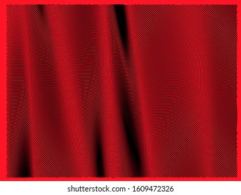 Geometric line abstraction. Vector background illustration.
