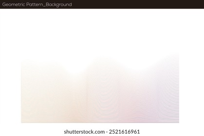 Geometric line art Backgroud Design