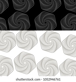 Geometric line art background.