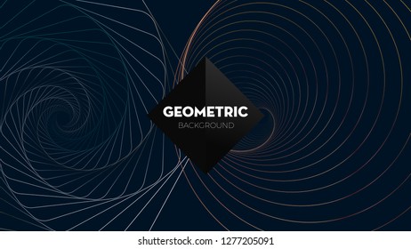 Geometric Line Background