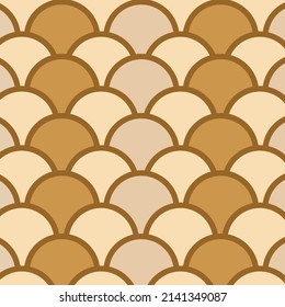 geometric line circle abstract background seamless pattern vector design.