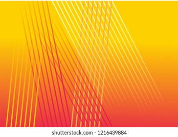 
Geometric line composition design