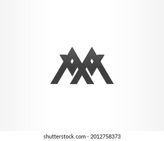 icono de diseño de logotipo de concepto de línea geométrica