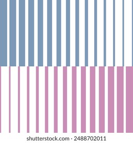 Gradiación de línea geométrica, gradiente de franjas gruesas, patrón de ilustraciones de Vector simple con columnas de Vertical, rectángulos y trapezoides, diseño rítmico, composición visualmente atractiva, fondo de semitonos,