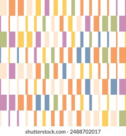 Gradiación de línea geométrica, gradiente de franjas gruesas, patrón de ilustraciones de Vector simple con columnas de Vertical, rectángulos y trapezoides, diseño rítmico, composición visualmente atractiva, fondo de semitonos,