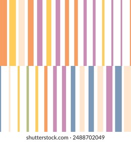 Gradiación de línea geométrica, gradiente de franjas gruesas, patrón de ilustraciones de Vector simple con columnas de Vertical, rectángulos y trapezoides, diseño rítmico, composición visualmente atractiva, fondo de semitonos,