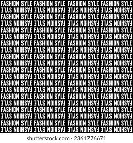 geometric line graphic design black white background writing fashion style slogan pattern abstract texture print