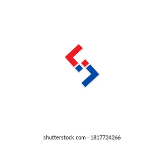 geometric line logo design template