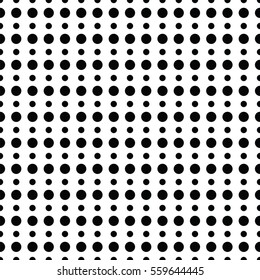 Geometric line monochrome abstract seamless pattern with dot. Wrapping paper. Scrapbook paper. Tiling. Vector illustration. Background. Graphic texture for design, wallpaper. 