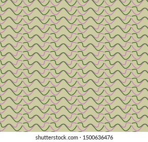 Geometric and line pattern design for fabric printing and background