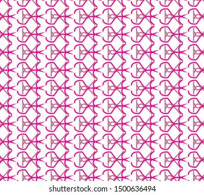 Geometric and line pattern design for fabric printing and background